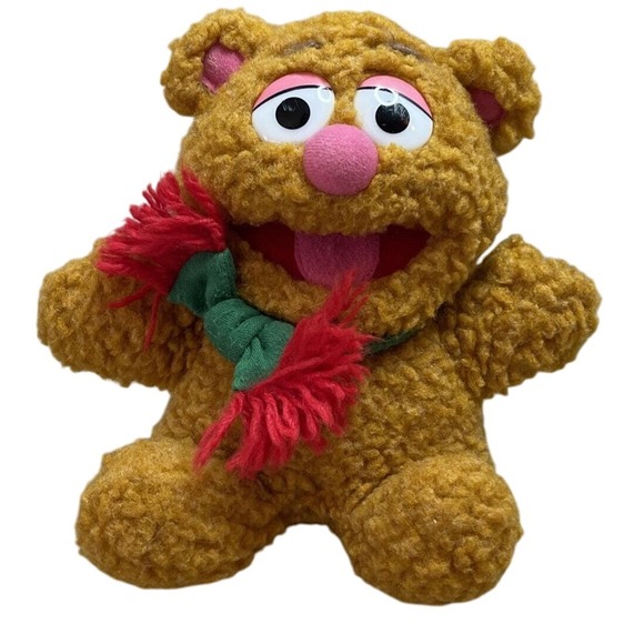 Muppet Teddy Toys | Vintage 1987 Muppet Baby Fozzie Teddy Bear Stuffed Animal Plush ...